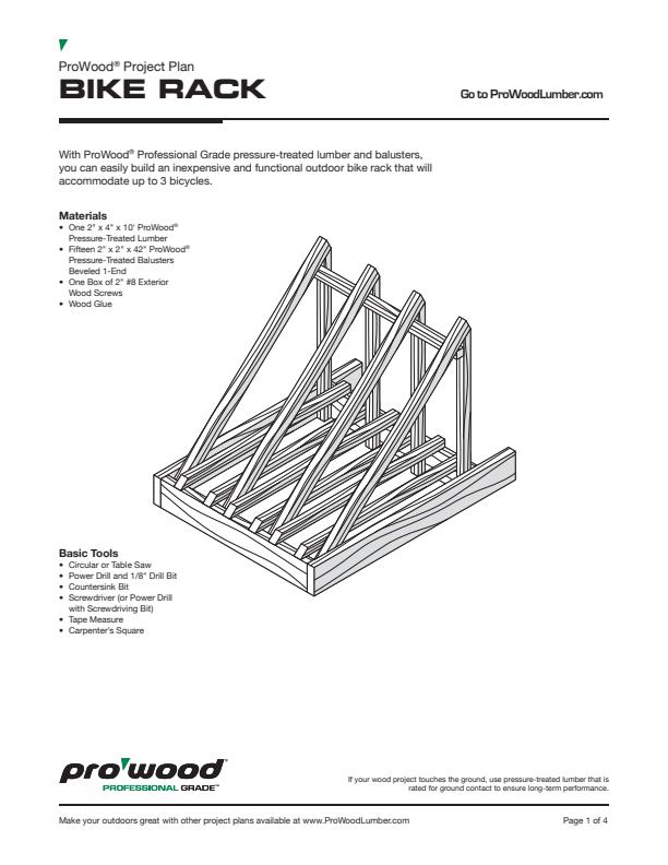 ProWood-Bike-Rack-Project-Plan